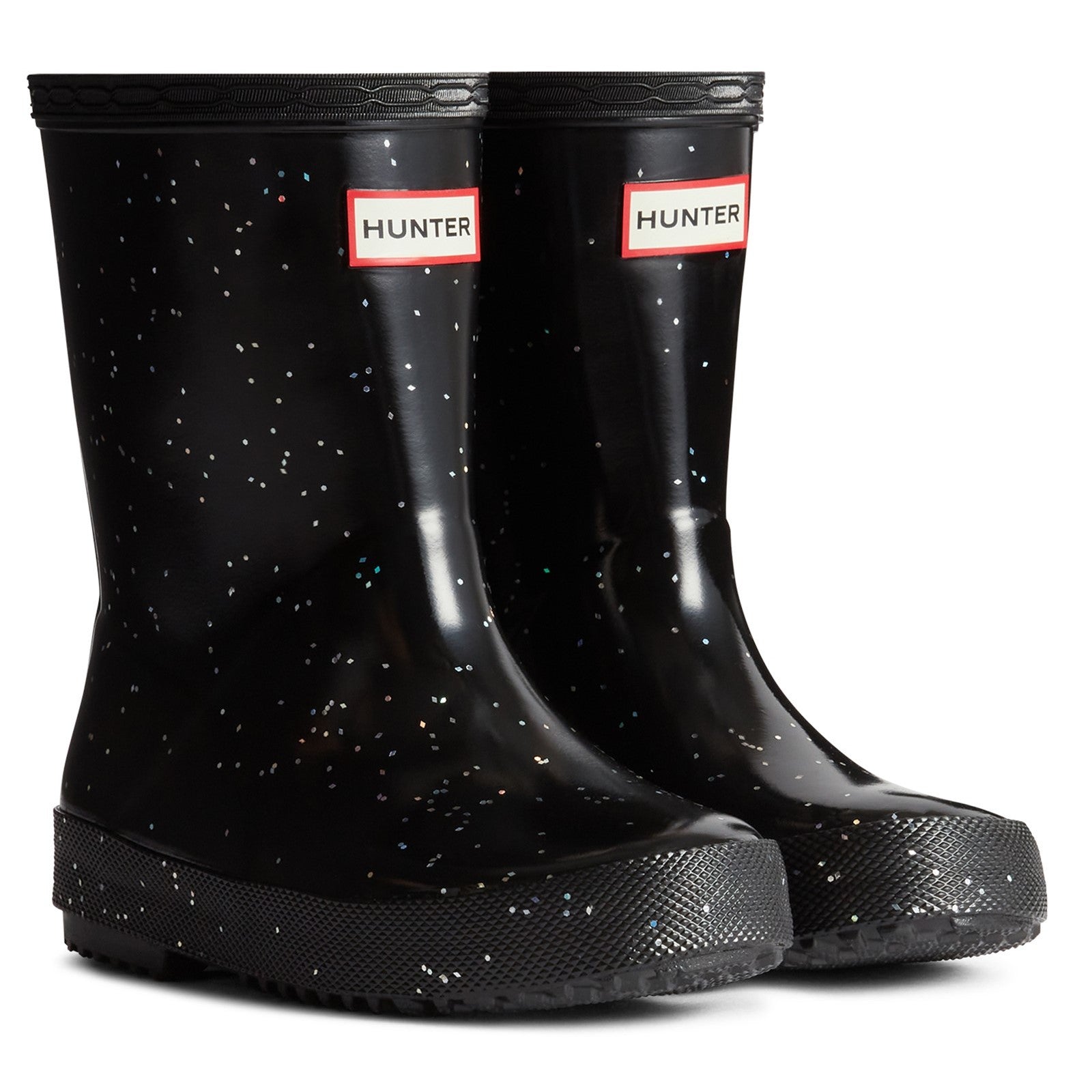 Hunter Kids Kid First Giant Glitter Wellington